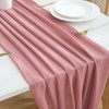 CHUQING Table Runner Chiffon, 70 x 300 cm, in Dusty