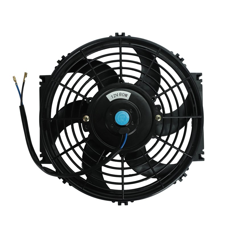 FSBCGT 2PCS 10 Inch Slim Fan Push Pull Electric Radiator