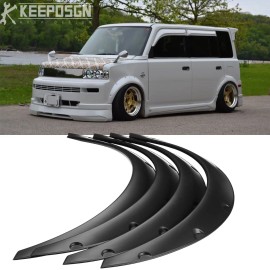 DMREAIZER For Scion xB 2004-2015 Set of 4 Fender Flares Extra Wide Body Kit Wheel Arches