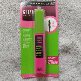 Maybelline Great Lash Eye Mascara 101 Very Black Classic Volume Brush