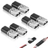 6 PCS Wire Connectors,Electrical Connectors with Locking Buckle,Electrical Wire Connectors，Cable