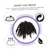 Beavorty 4pcs Boho Braids Hair Extensions Crochet Braids Spring Hair