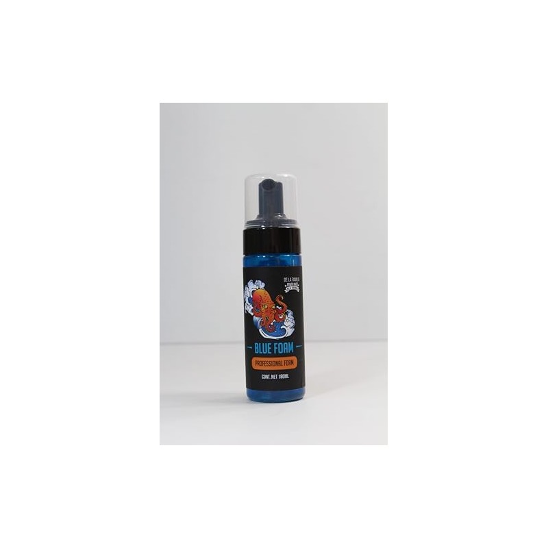 espumador de limpieza para tatuaje Blue Foam Power Inked 180