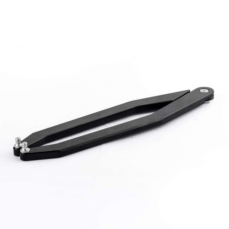 porotmotor Adjustable Face Spanner Wrench 3mm/4mm, Pin Spanner Wrench Fork