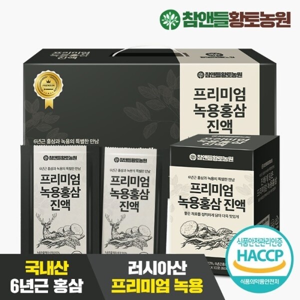 Cham & Deul Hwangto Farm Nok Yong Hongsam Premium 30