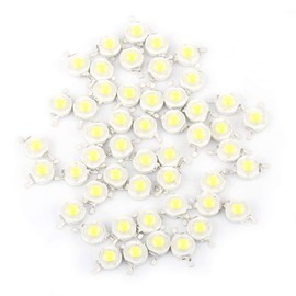 Zetiling High Power Led Chip, LED Chip Bulb, Light Beads, 1w White Super Bright SMD Cob Light Emitter Components Diode Bulb Lamp Beads for DIY Lighting (Cool White)