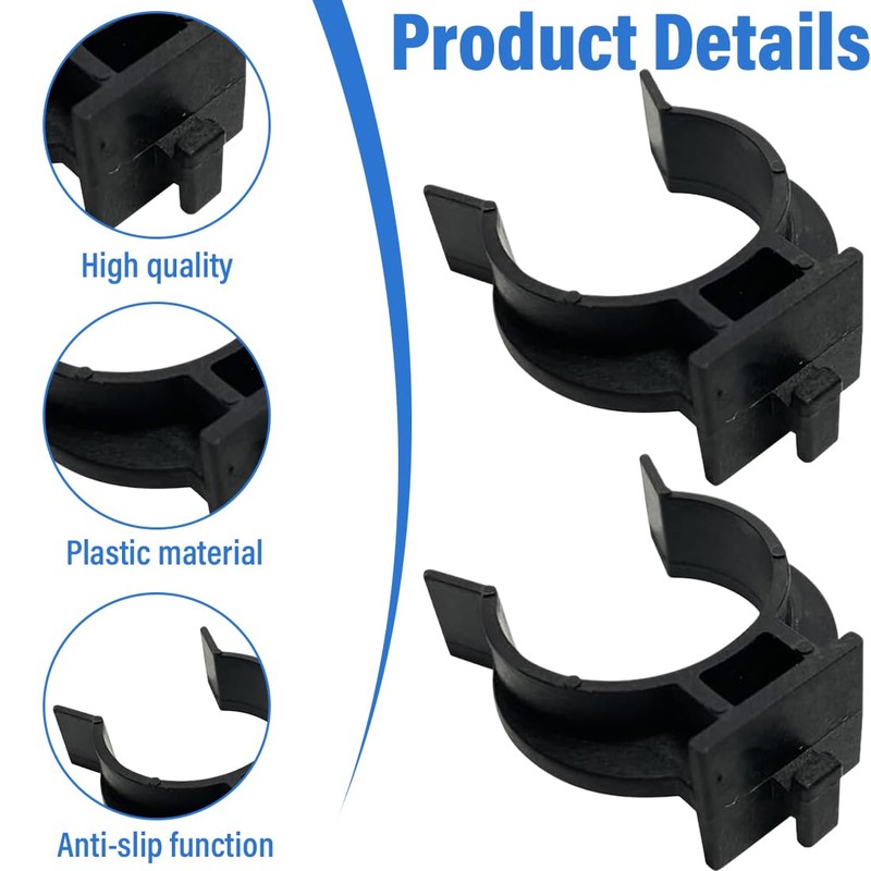 UEIOAVL Skirting Boards 15 Pieces Kitchen Skirting Clips Universal Kitchen
