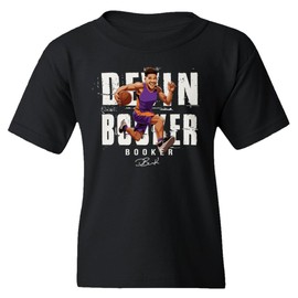 Basketball Player Booker Phoenix Signed Funny Youth Unisex T-Shirt (Black, Youth Small)