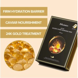 JMsolution - Active Golden Caviar Nourishing Mask 30ml - 10 Sheets