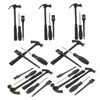 Kisangel 9 Sets Excavation Tool Kit Hammer Chisel Brush Scraper