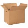 Aviditi Double Wall Corrugated Hand Hole Boxes, Heavy Duty Cardboard,