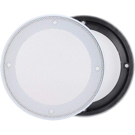 Junbyuhu 2 Piece Speaker Grill, Speaker Grille, Car Audio Speaker Cover, Decorative Circle Metal Grille (8 Inches)