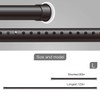 Vailge Room Divider Tension Rods, Premium Curtain Tension Rods,83-122 Inch,No