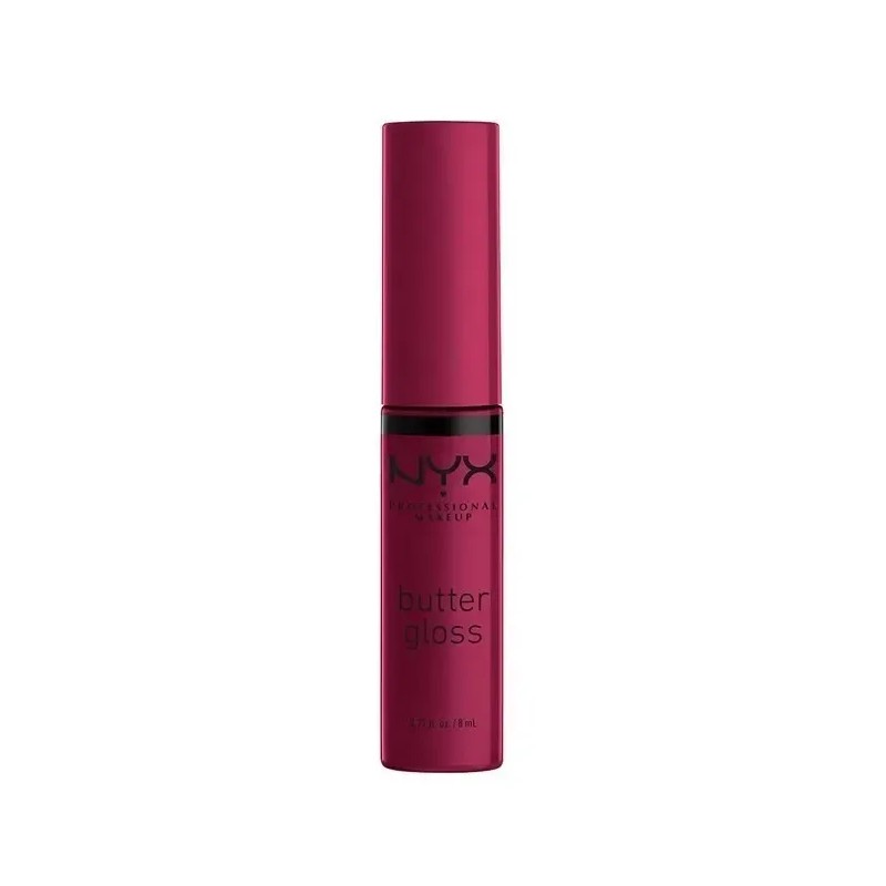 Labial Líquido Nyx Butter Gloss Cobertura Ligera A Media 8ml
