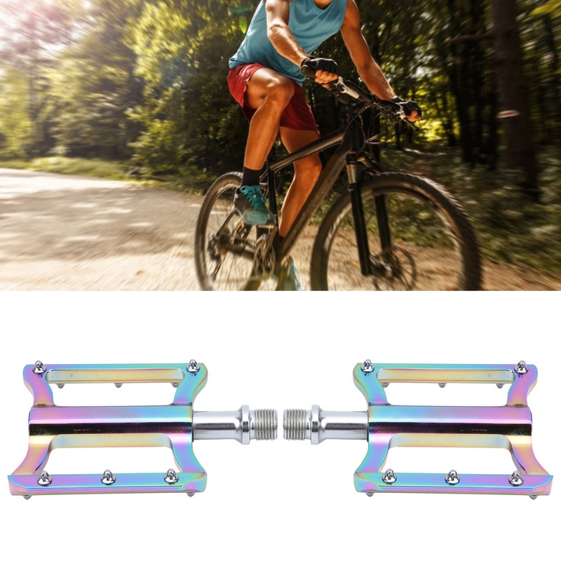 MJ032 Bike Pedal Road Mountain Bicycle Aluminium Alloy Pedal 10x80x20mm