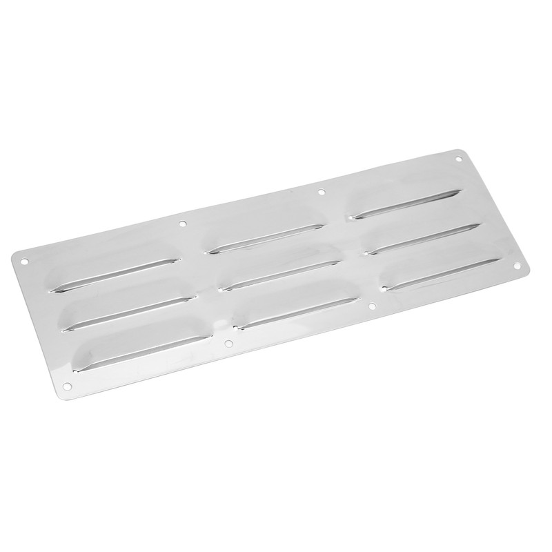 Air Vent Louver Grill Cover Stainless Steel Louver Ventilation Replacement