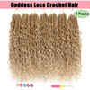 Goddess Locs Crochet Hair 7 Packs Bohemian Faux Locs Pre-Looped