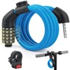 E Roller Lock Blue Cable Locks