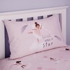 Catherine Lansfield Dancing Fairies Reversible Double Duvet Cover Set with