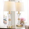 Touch Table Lamps for Bedroom Set of 2 Modern Living