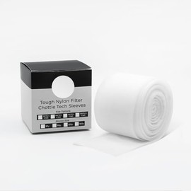 Gutenberg's Tough Chottle Tech - Tubo de filtro de té en muchos tamaños | Funda de filtro de nailon | Rollo de visualización de filtro (2 x 360 pulgadas, 120u (micras))