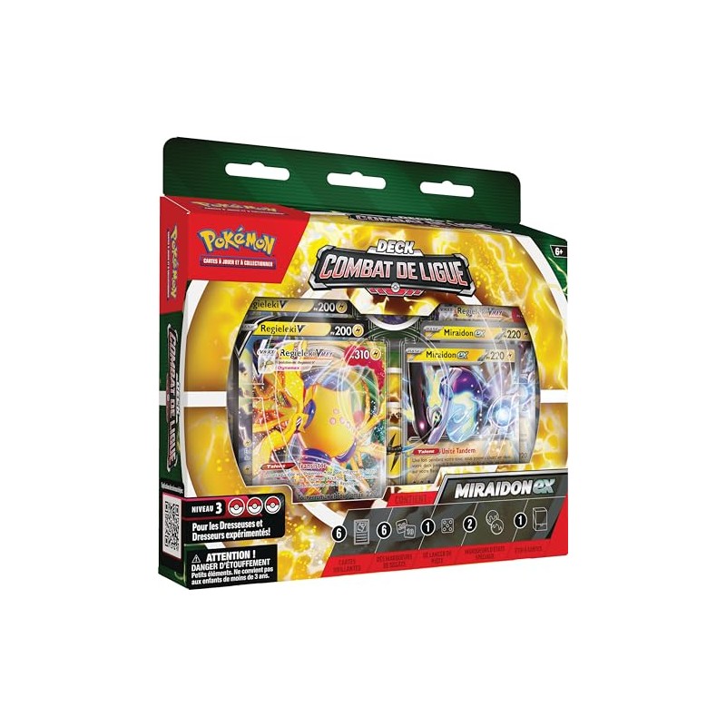 Pokémon JCC Deck Combat de Ligue Miraidon-ex (French), Black