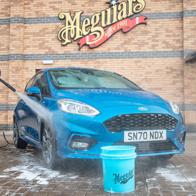 Meguiar's RG206 Hybrid Ceramic Blue Wascheimer, Blau, 18,9L