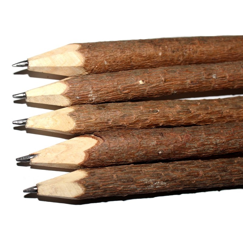 Abcsea 10PCS Wooded Pencil, Advanced Creative Original Ecological Handmade Wood