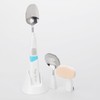 Spoon-shaped facial massager, sonic vibration pore brush, convenient home care, easy lifting skin care / 숟가락형 얼굴 마사지기 음파진동 모공 브러쉬 간편 홈케어 간편한 리프팅 피부 관리