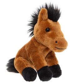 Charlie Bears Cuddle Cub Chestnut Horse Small Plush Toy Gift for Child | Horse Plushie |