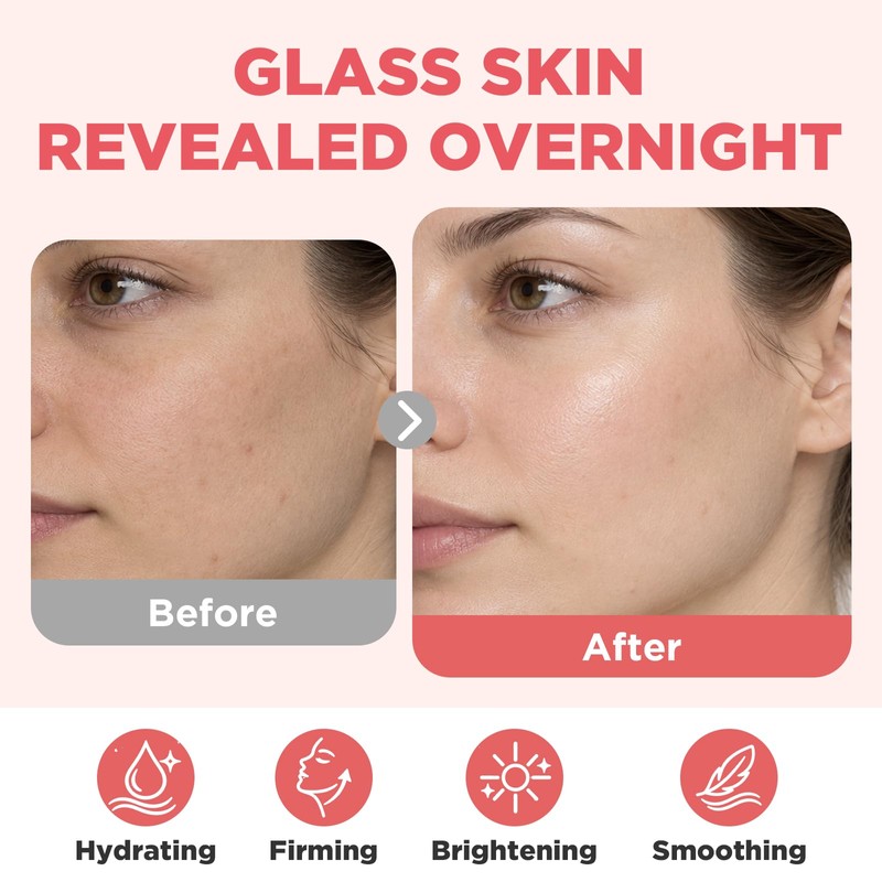 Collagen Night Wrapping Mask, Peel Off Face Mask Hydrating &