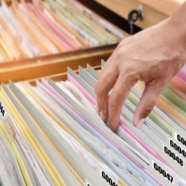 Tinlade 12 x 12 Inches Scrapbook Tabbed Dividers Scrapbook Paper Storage Dividers Pag...