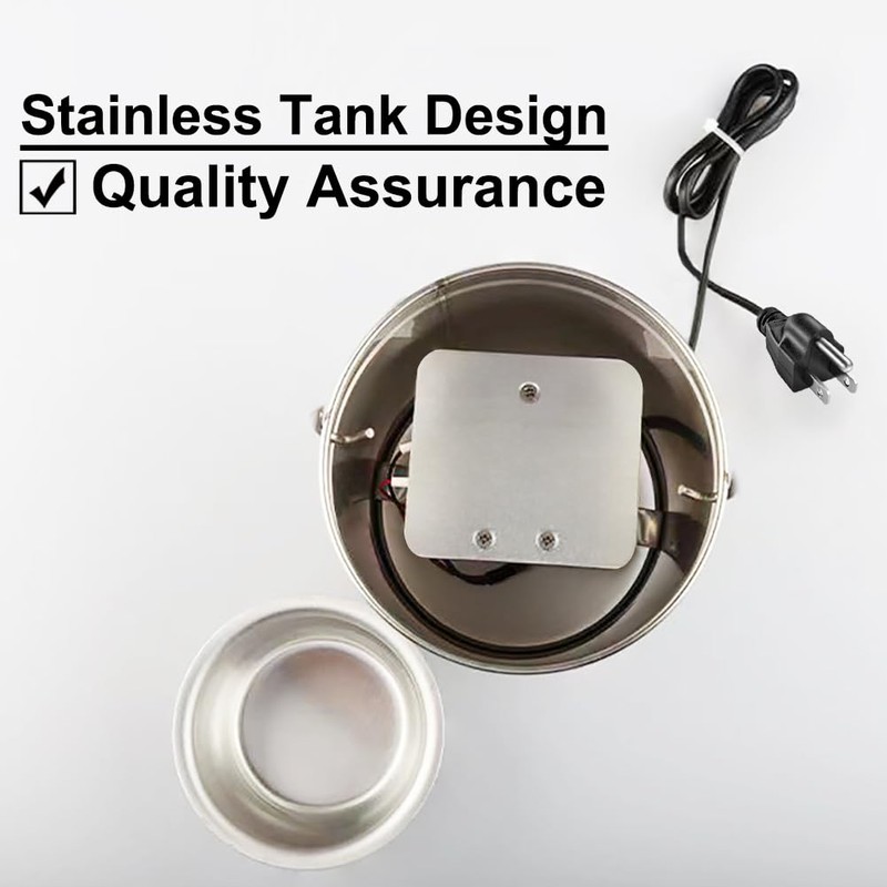 Boxtand Sulfur Burner Vaporizer, Sulphur Evaporator for Greenhouse, Grow Room