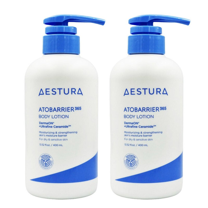 Atobarrier 에스트라 아토베리어365 바디로션400ml x2개+크림30ml x2개 증 정 Atobeiria 365