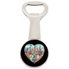 Boca Raton Florida Travel Souvenir Destination Heart Shape Design Magnetic