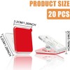 20 Pieces Self Adhesive Clips, Wall Clips,Tapestry Hangers,Photo Clips for