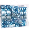 Brubaker 77-piece set Christmas tree decorations with baubles, stars, boots,