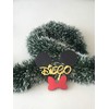 Esfera de Mickey personalizada para árbol de navidad. 12 cm