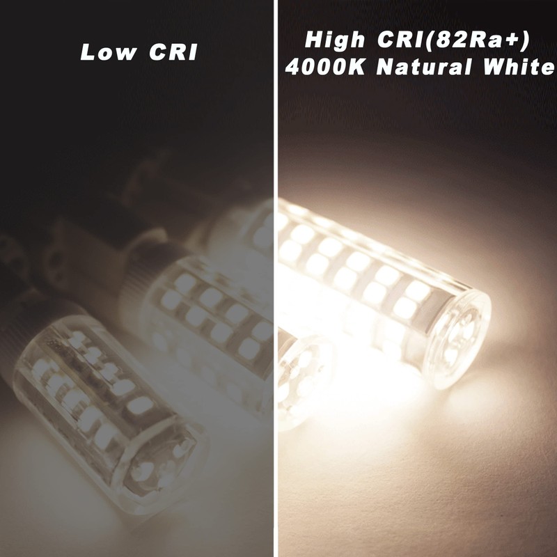 ALIDE E12 60W 4000k C7 Led Candelabra Light Bulbs Replacement,