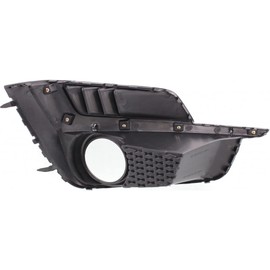 For Subaru Impreza 2015 2016 Fog Light Bezel Driver and Passenger Side | Pair | Sedan/Wagon | w/Chrome Molding | Replacement For SU1038110, SU1039110 | 57731FJ310, 615343570204, 57731FJ300