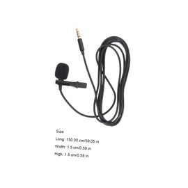 SAFIGLE 2sets Microphone Kit Mic Adapter for Smartphone Laptop and Camera High-sensitivity Recording System for Interviews Streaming and Podcasts Metal and Pu Design Accessories