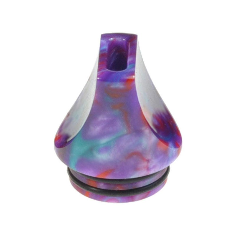 Armerah Marbled Flat 810 Drip Tip eCig Mouthpiece Short/Medium Epoxy