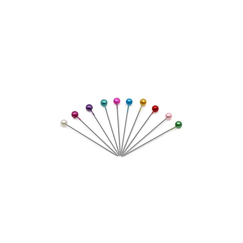Dritz 120-Piece Long Pearlized Pins, 1-1/2-Inch