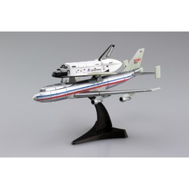 青島文化教材社 スカイネット 立体パズル 4D VISION 宇宙 No.4 スペースシャトル&747 1/450スケール 彩色済みパズル