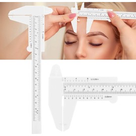 Regla de la Ceja, Regla Microblading Maquillaje Herramienta de Medida de la Ceja Microblading Plantilla de Bricolaje Medidor Microblading