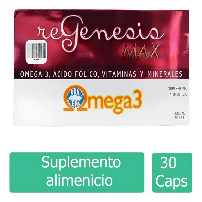 Regenesis Max Caja Cápsulas