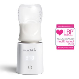 Munchkin The new 37° digital bottle warmer - the good temperature, every time, white, 1 piece (1 pack)