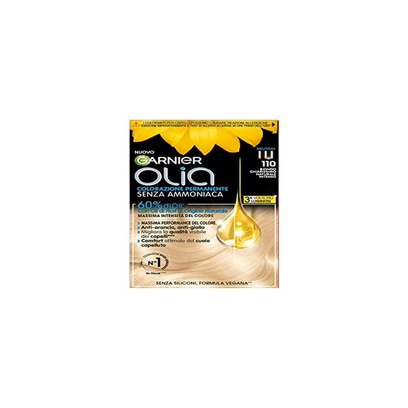 Garnier Olia Ammonia Free Hair Colour, Covers 100% White Hair,