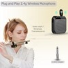 SAYTINAI Wireless Flute Microphone for Instrument System: 2.4G Cordless Professional