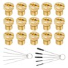 Pilikoll Pack of 15 M6 Carburettor Nozzle Main Nozzle Set
